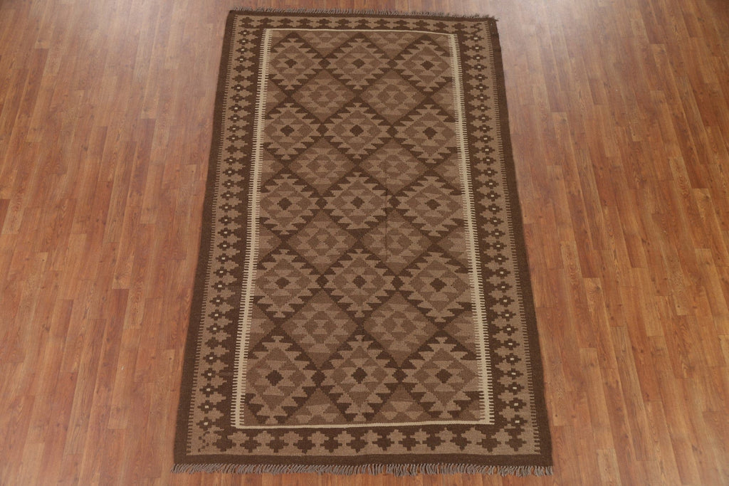 Geometric Kilim Oriental Area Rug 5x8