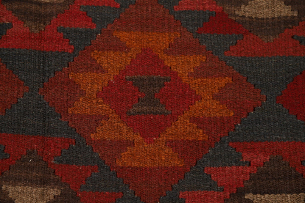 Kilim Reversible Wool Area Rug 5x8