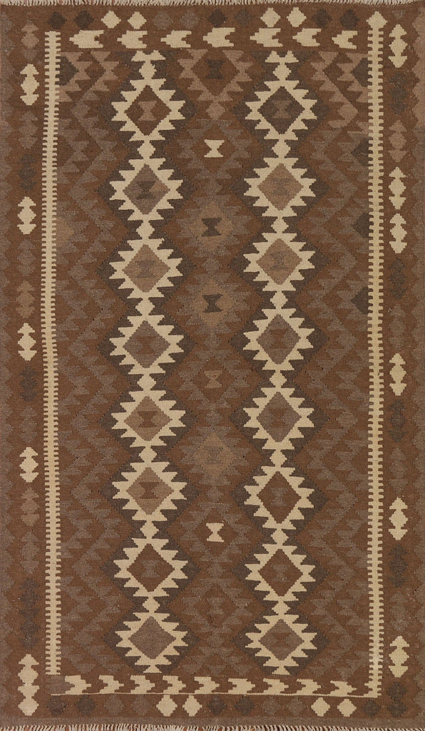 Geometric Kilim Oriental Area Rug 5x8