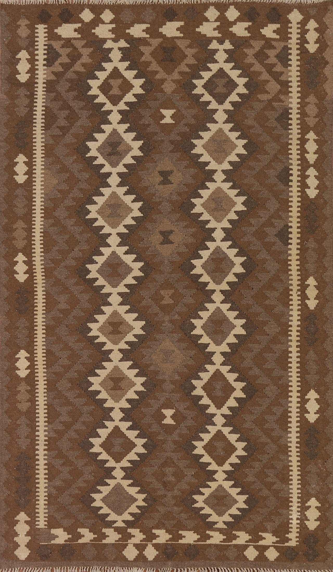 Geometric Kilim Oriental Area Rug 5x8