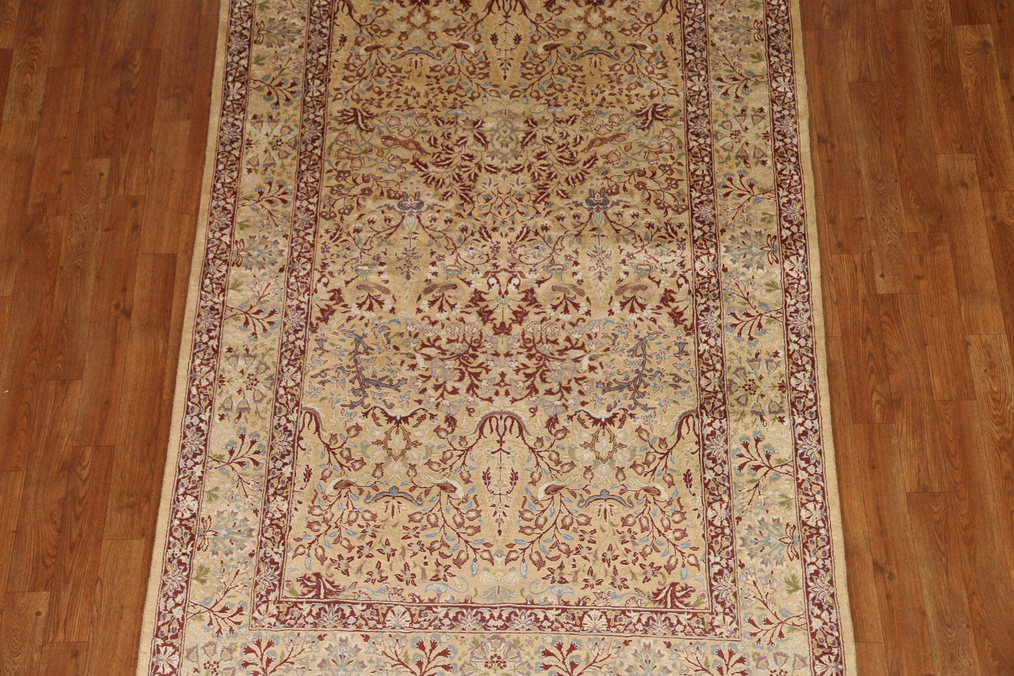 Vegetable Dye Qum Oriental Area Rug 5x7