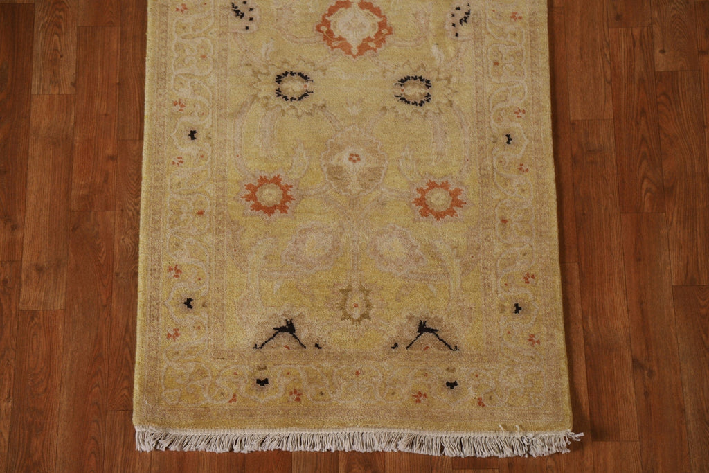 Vegetable Dye Ziegler Oriental Runner Rug 3x27