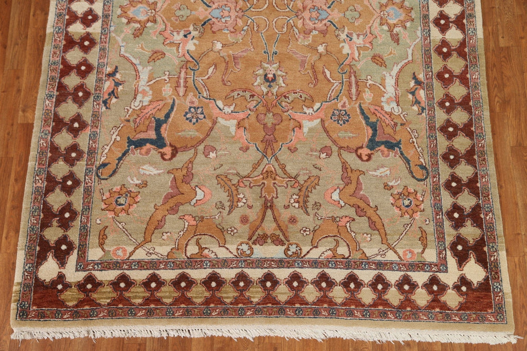 Vegetable Dye Oushak Area Rug 6x9