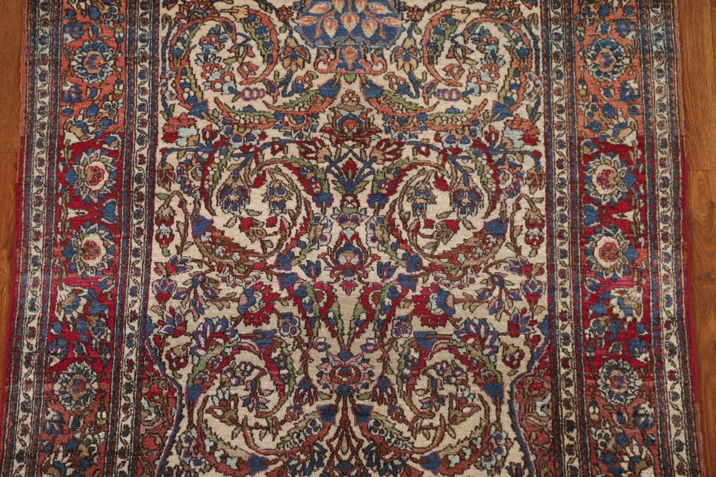 Antique Vegetable Dye Kerman Persian Area Rug 3x5