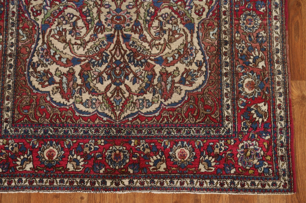 Antique Vegetable Dye Kerman Persian Area Rug 3x5