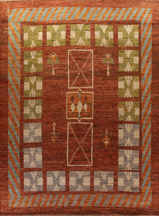 Geometric Moroccan Oriental Large Rug 14x15