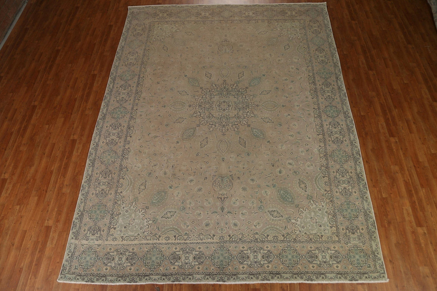 Distressed Tabriz Persian Area Rug 10x13