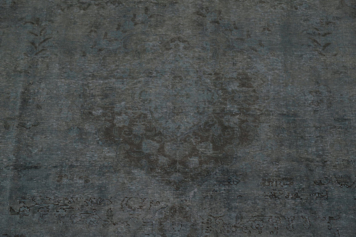 Distressed Over-Dyed Tabriz Persian Area Rug 8x12