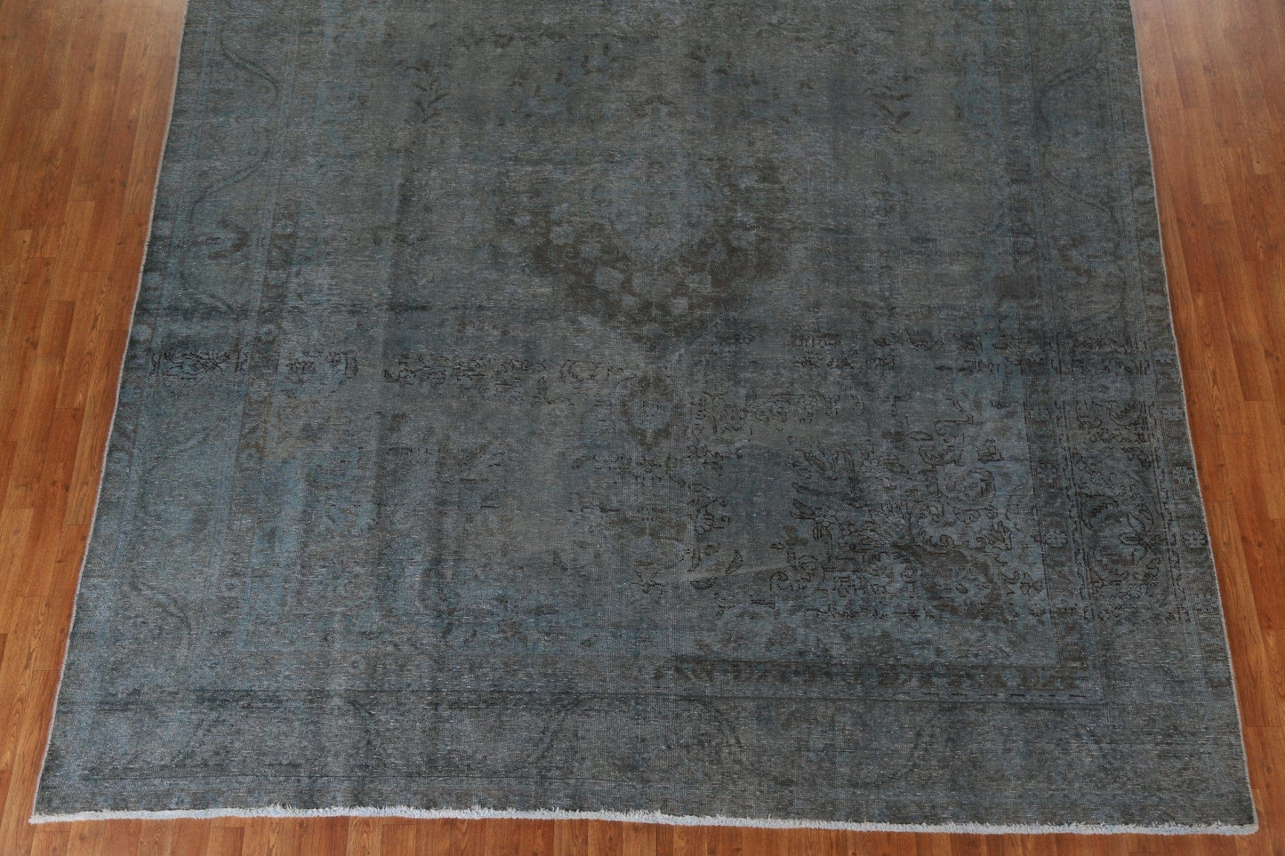 Distressed Over-Dyed Tabriz Persian Area Rug 8x12