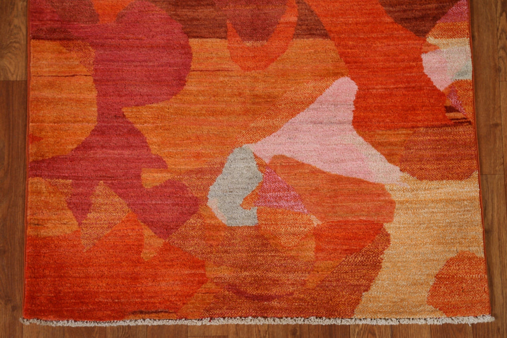 Modern Gabbeh Kashkoli Area Rug 3x6