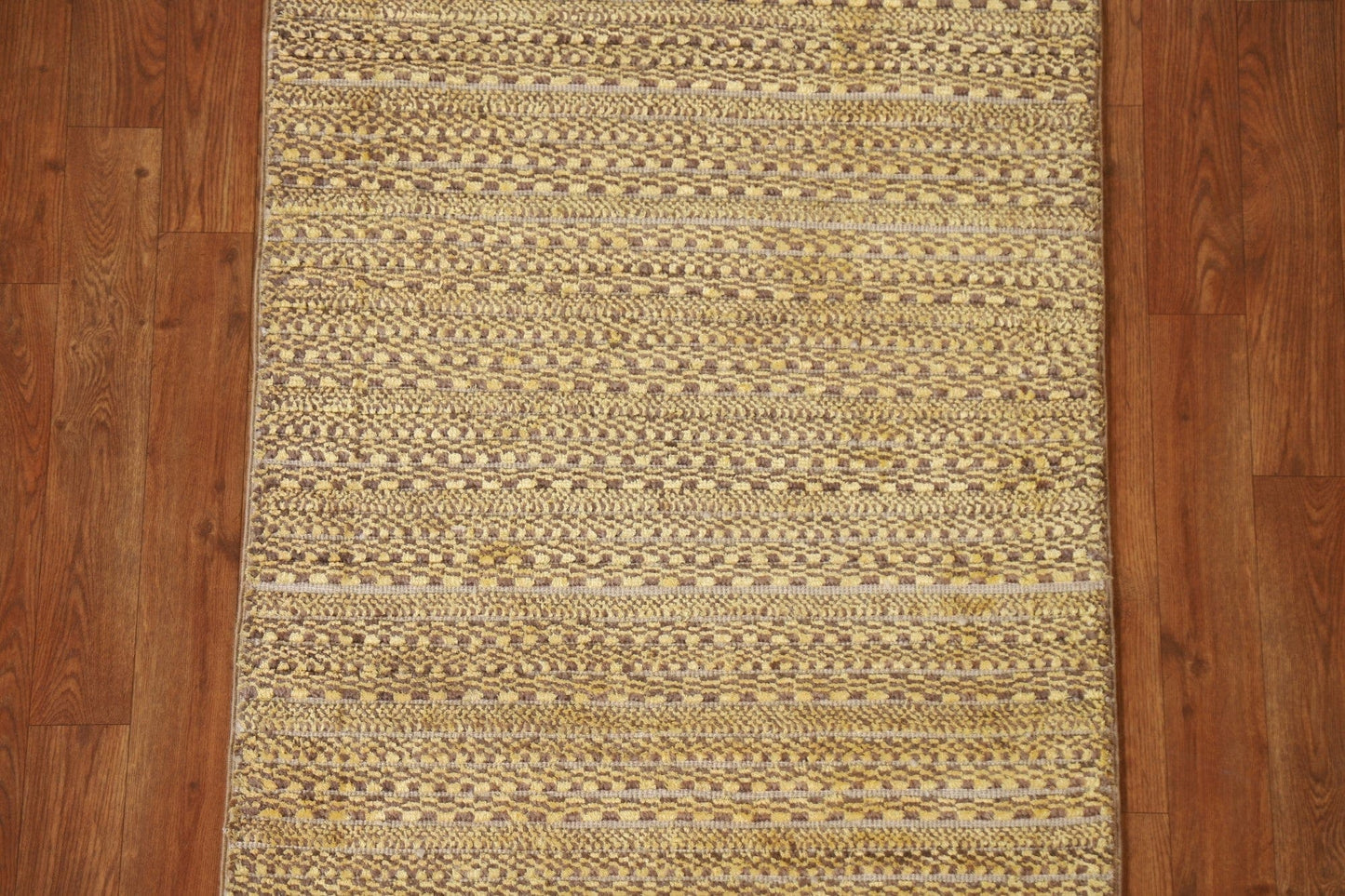 Striped Gabbeh Kashkoli Runner Rug 2x7