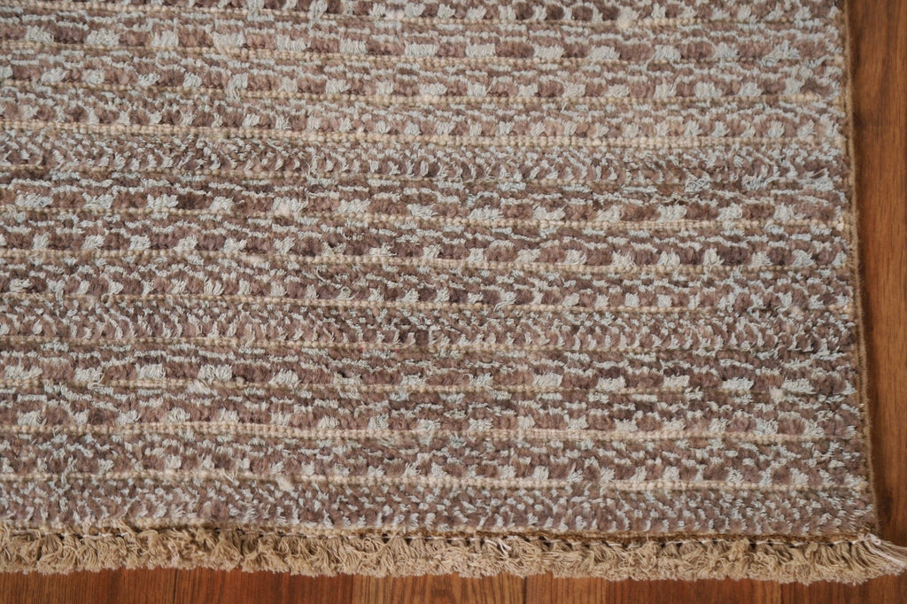 Handmade Gabbeh Kashkoli Wool Runner Rug 3x7