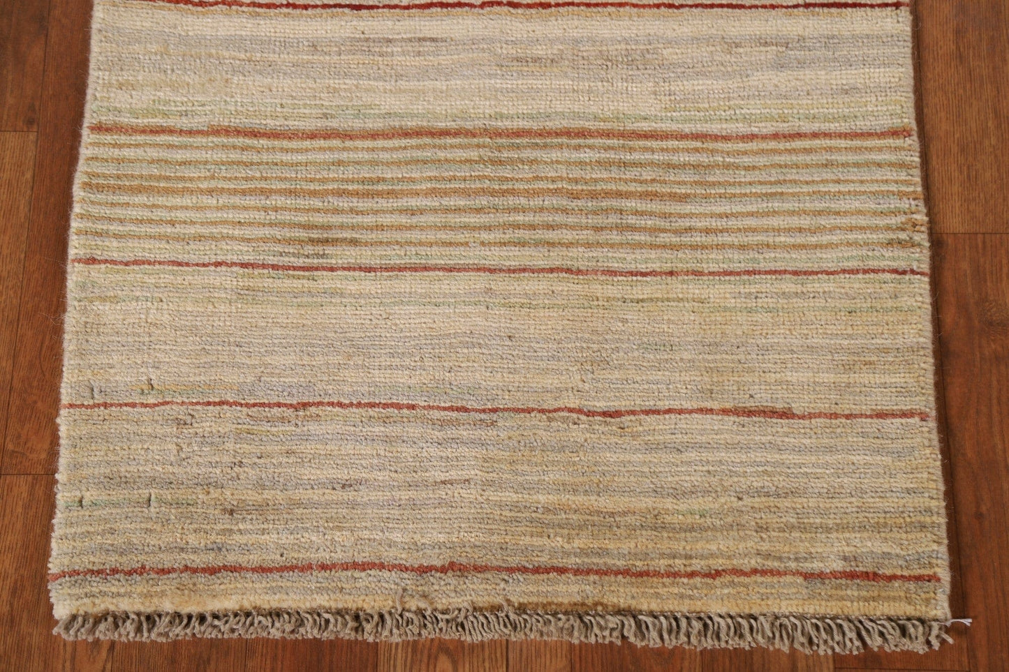 Striped Gabbeh Kashkoli Oriental Runner Rug 2x6