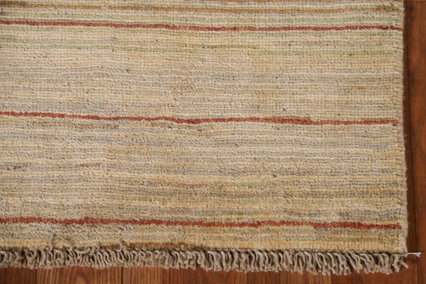 Striped Gabbeh Kashkoli Oriental Runner Rug 2x6