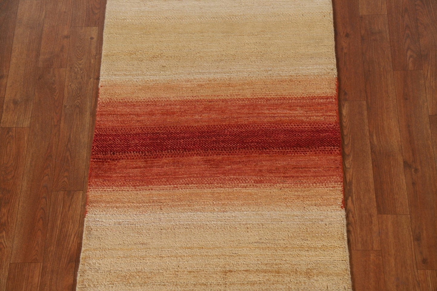 Striped Gabbeh Kashkoli Oriental Rug 3x4