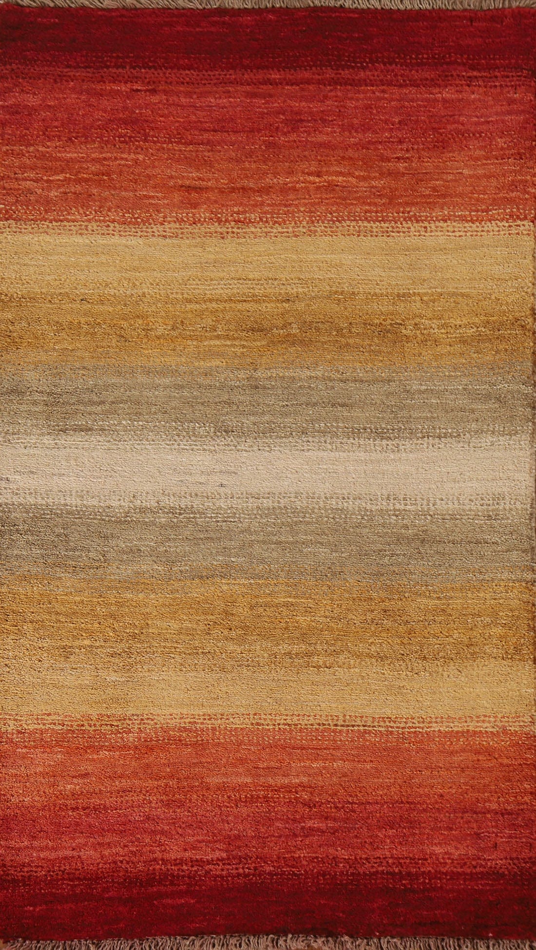 Modern Gabbeh Kashkoli Oriental Rug 2x4