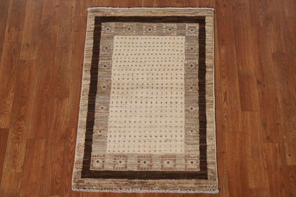 Hand-Knotted Gabbeh Kashkoli Oriental Rug 2x3