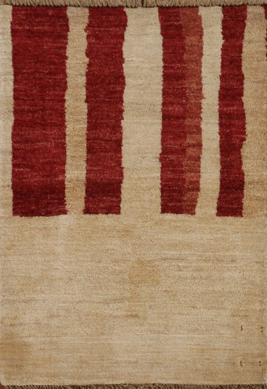 Wool Gabbeh Kashkoli Oriental Area Rug 2x3