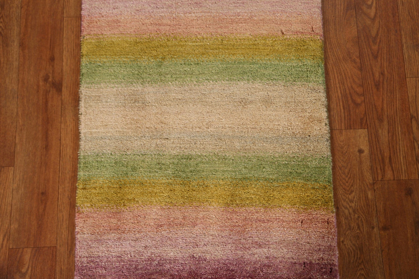 Striped Gabbeh Kashkoli Modern Rug 2x2