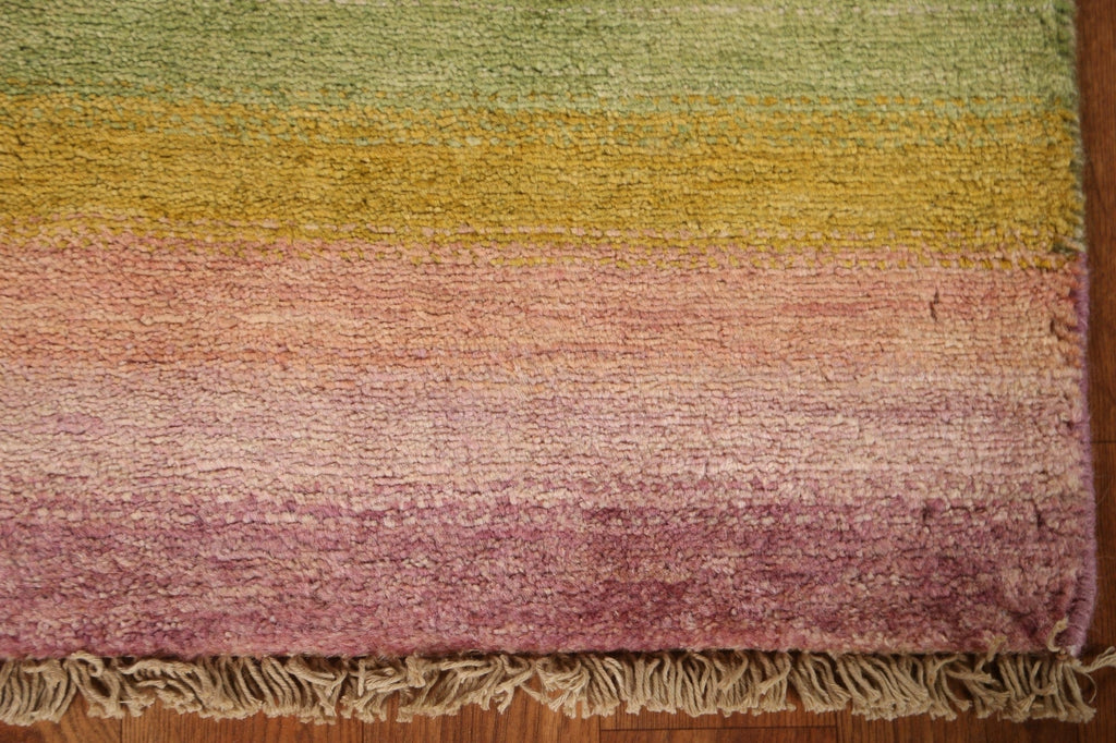 Contemporary Gabbeh Kashkoli Sqaure Rug 2x2