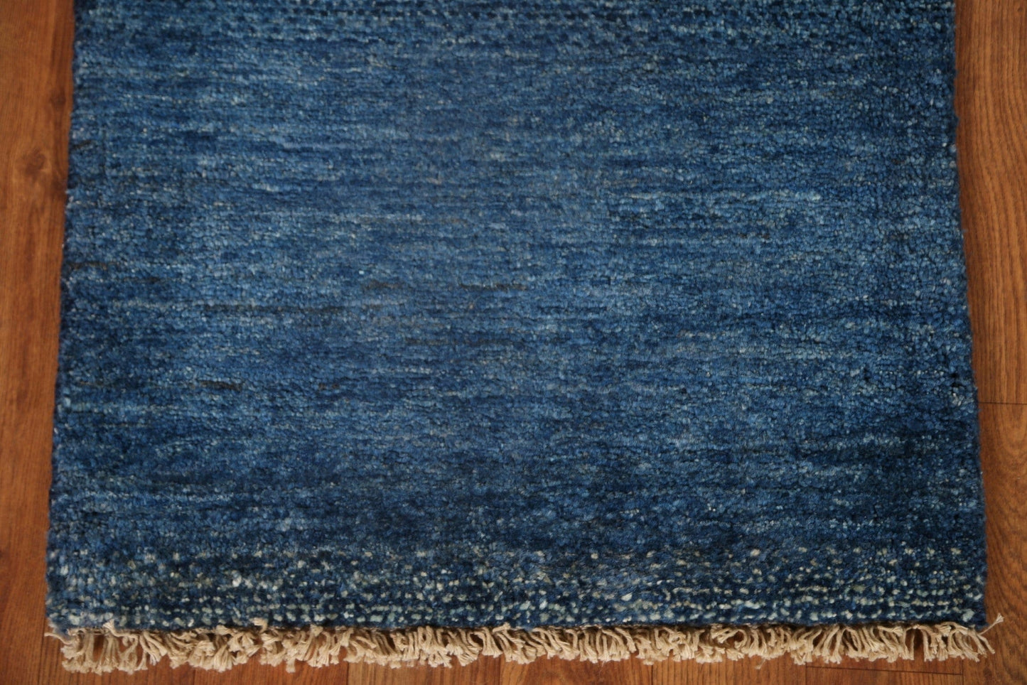 Navy Blue Gabbeh Kashkoli Contemporary Rug 2x3