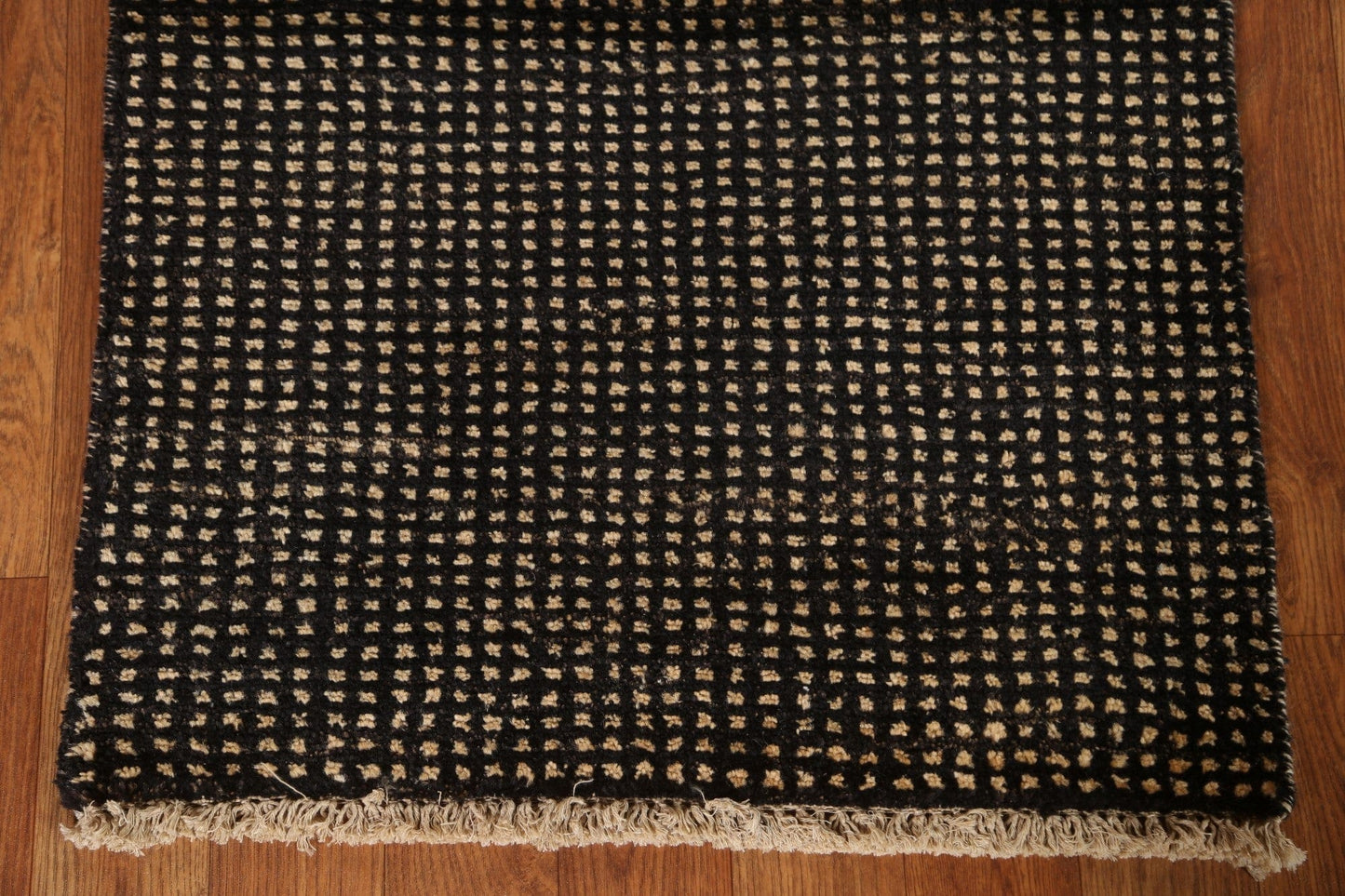 Black Wool Gabbeh Kashkoli Oriental Rug 2x3