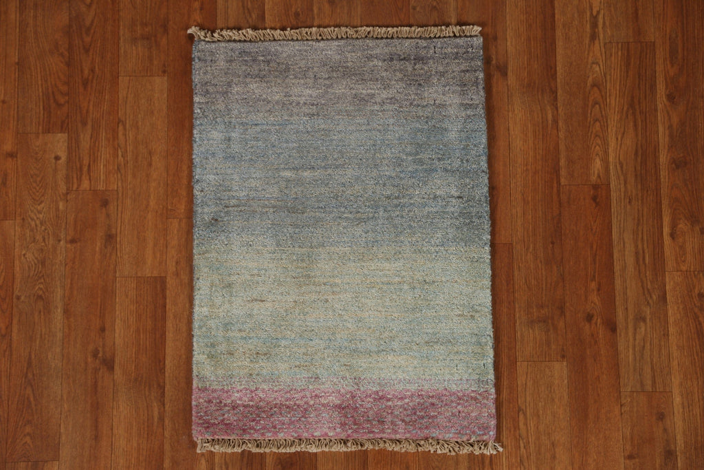 Modern Gabbeh Kashkoli Square Rug 2x2