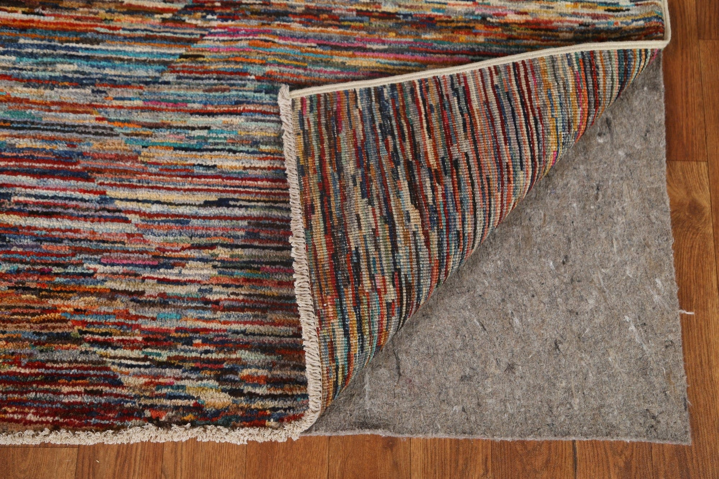 Contemporary Gabbeh Kashkoli Area Rug 6x8