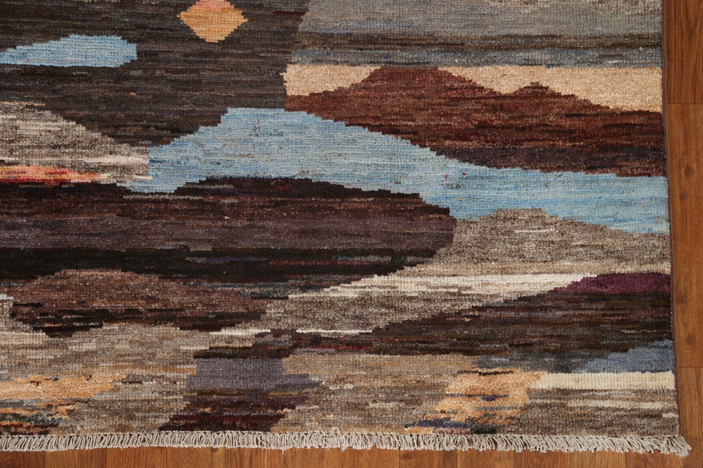 Contemporary Abstract Area Rug 6x8