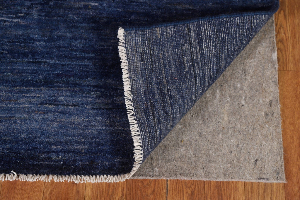 Navy Blue Gabbeh Kashkoli Modern Area Rug 6x10