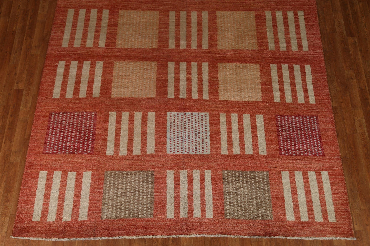 Geometric Gabbeh Kashkoli Modern Area Rug 8x10