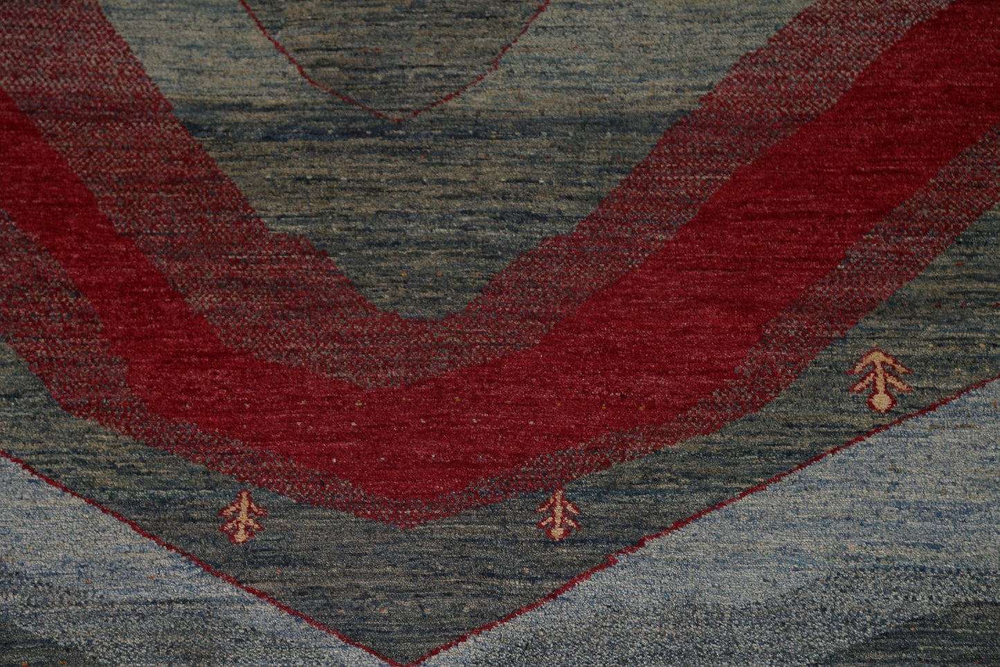 Tribal Gabbeh Kashkoli Wool Area Rug 7x10