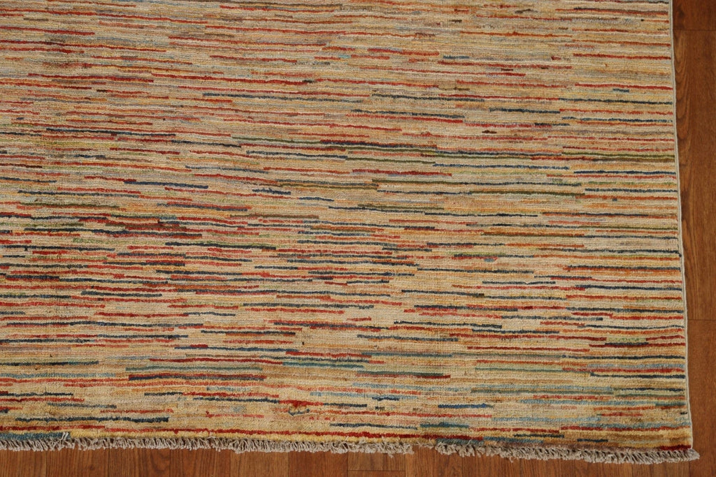 Striped Gabbeh Kashkoli Wool Area Rug 6x10