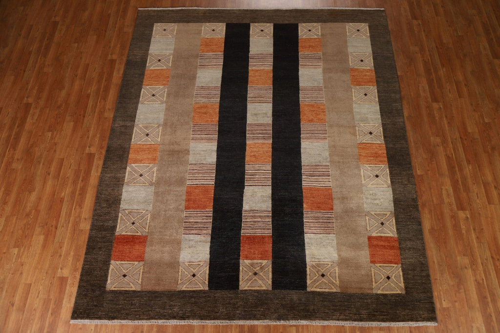 Geometric Gabbeh Kashkoli Oriental Area Rug 8x10