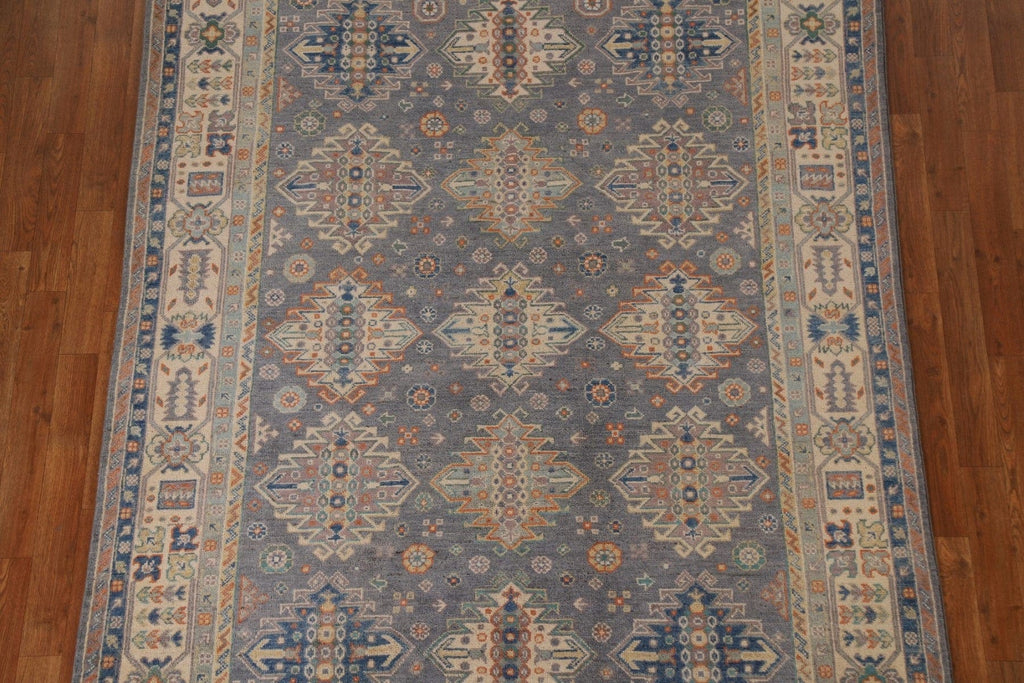 Geometric Kazak Pakistan Area Rug 6x8