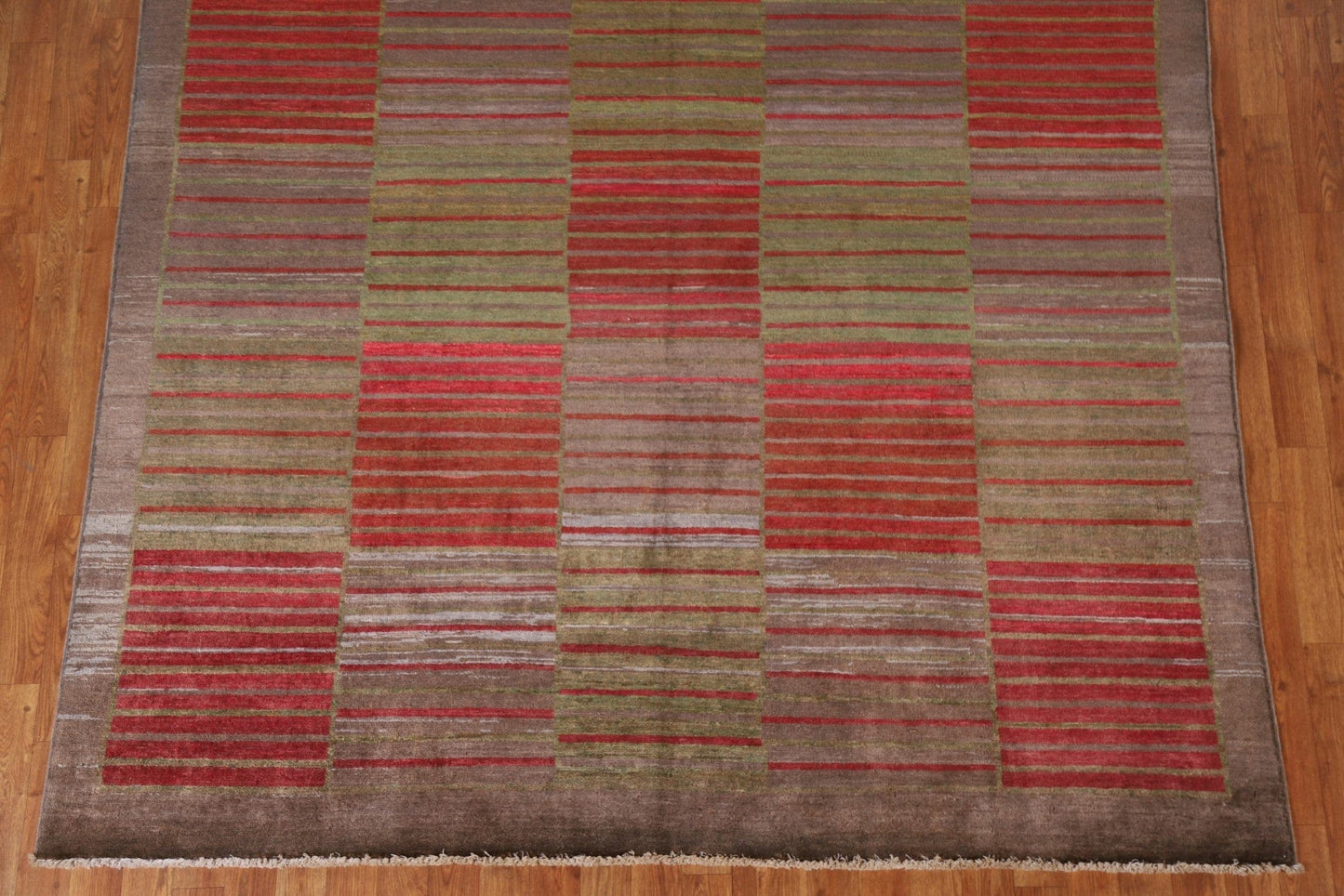 Modern Gabbeh Kashkoli Pakistan Area Rug 7x10