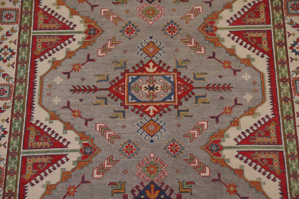 Geometric Kazak Pakistan Area Rug 7x10