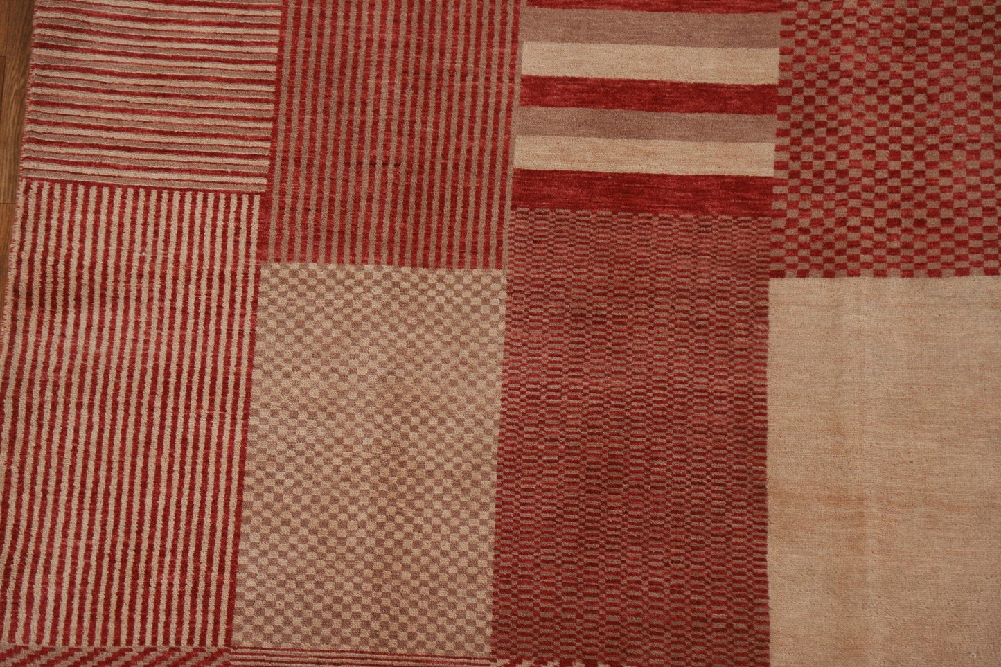 Contemporary Gabbeh Kashkoli Area Rug 4x6