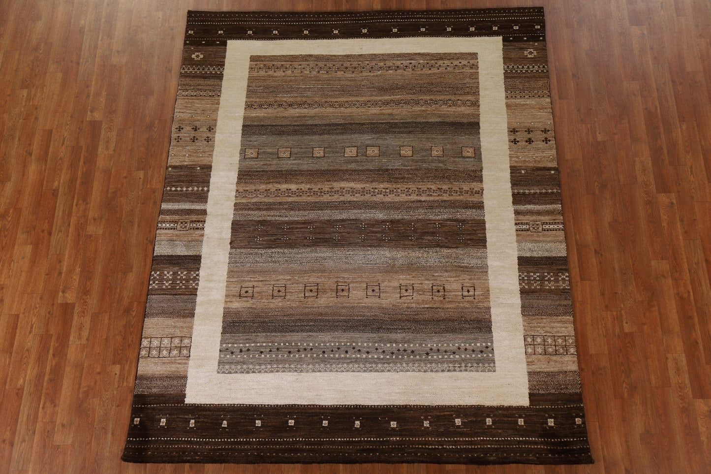 Gabbeh Kashkoli Oriental Area Rug 6x8