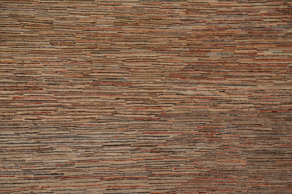 Striped Gabbeh Kashkoli Wool Area Rug 6x8