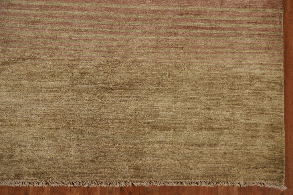 Striped Gabbeh Kashkoli Modern Area Rug 6x8