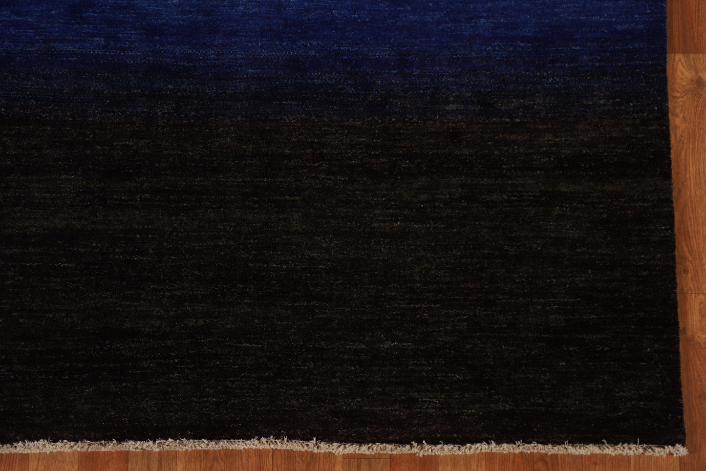 Black & Blue Gabbeh Kashkoli Modern Area Rug 5x7