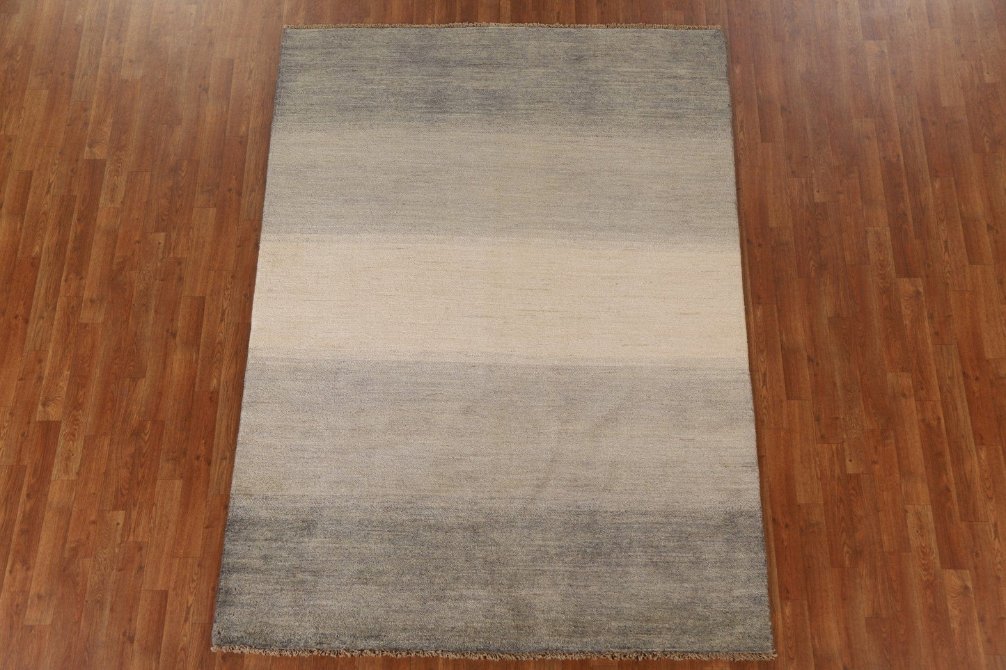 Striped Gabbeh Kashkoli Oriental Area Rug 6x8