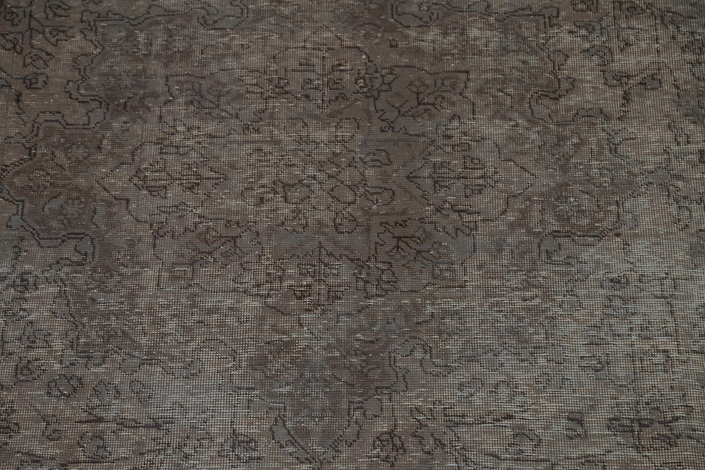 Distressed Over-Dyed Tabriz Persian Area Rug 8x11