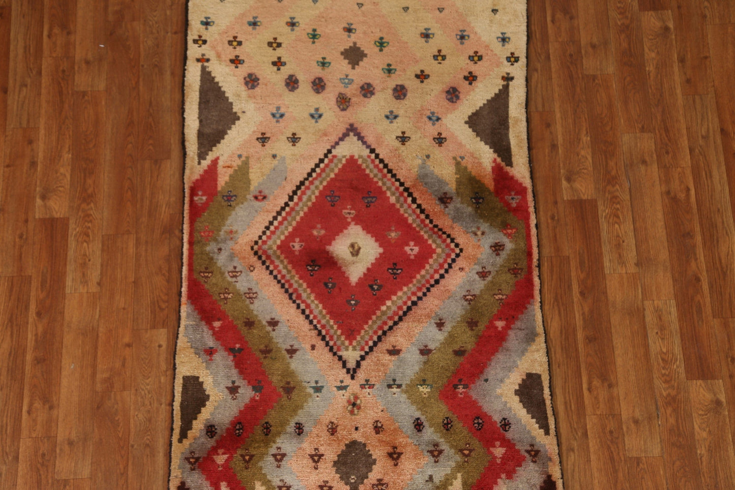 Tribal Gabbeh Persian Area Rug 3x5