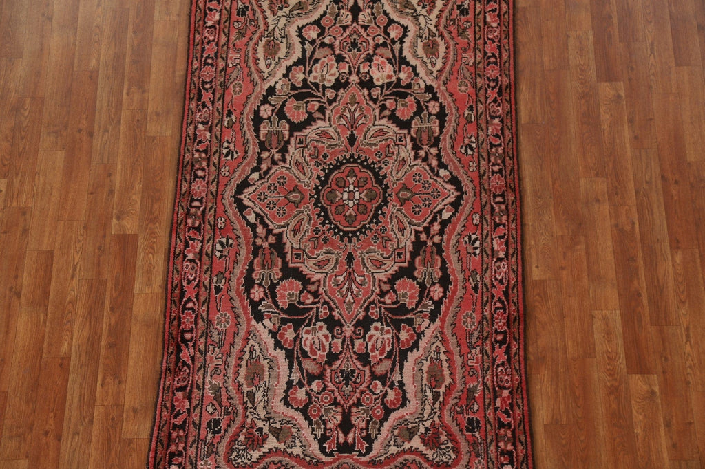 Handmade Floral Hamedan Persian Area Rug 4x7