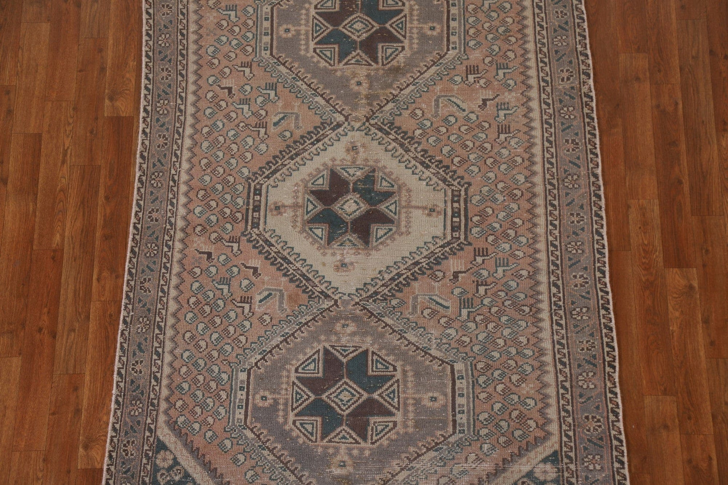 Geometric Mahal Persian Area Rug 5x6