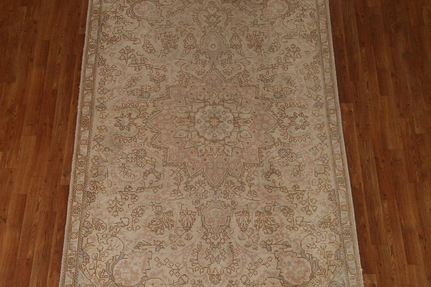 Vintage Tabriz Persian Area Rug 5x8