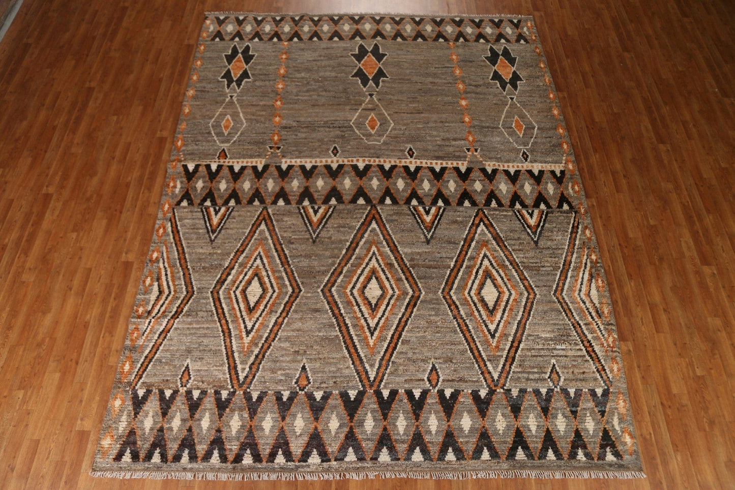 Geometric Moroccan Oriental Area Rug 9x12