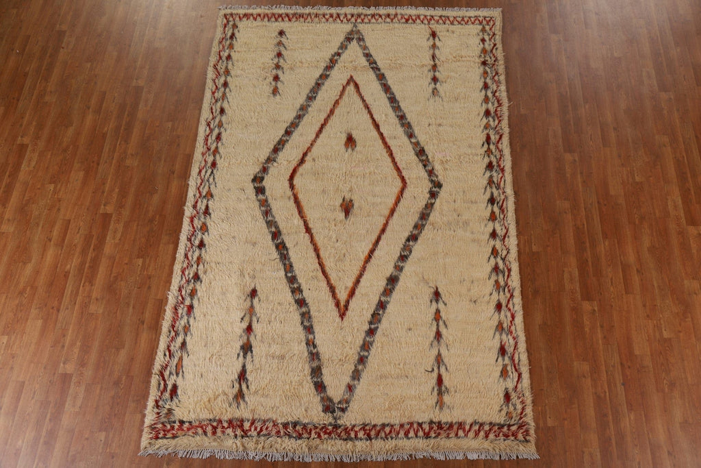 Tribal Moroccan Berber Oriental Area Rug 7x10